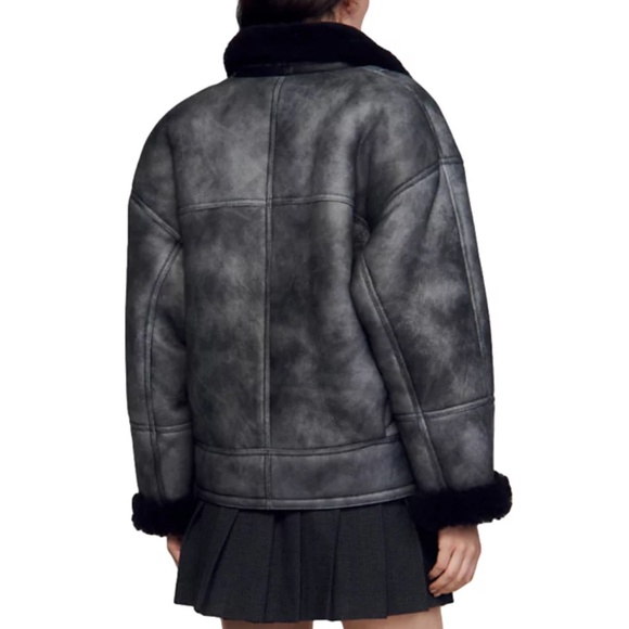 Selina Shearling Coat - Picture 2 of 9